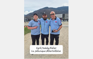 Championnat de Savoie 2025 Triplette Promotion