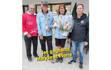 Championnat de Savoie doublette mixte vétérans 2026