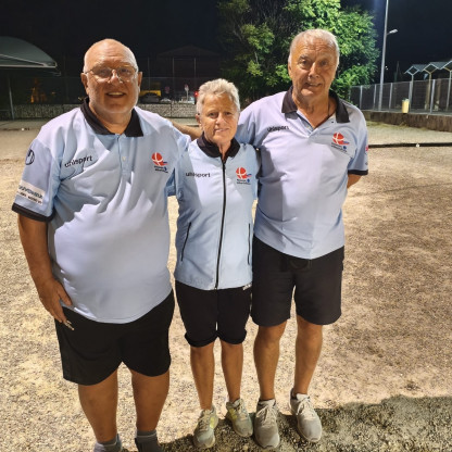 championnat de Savoie triplette mixte vétéran 26